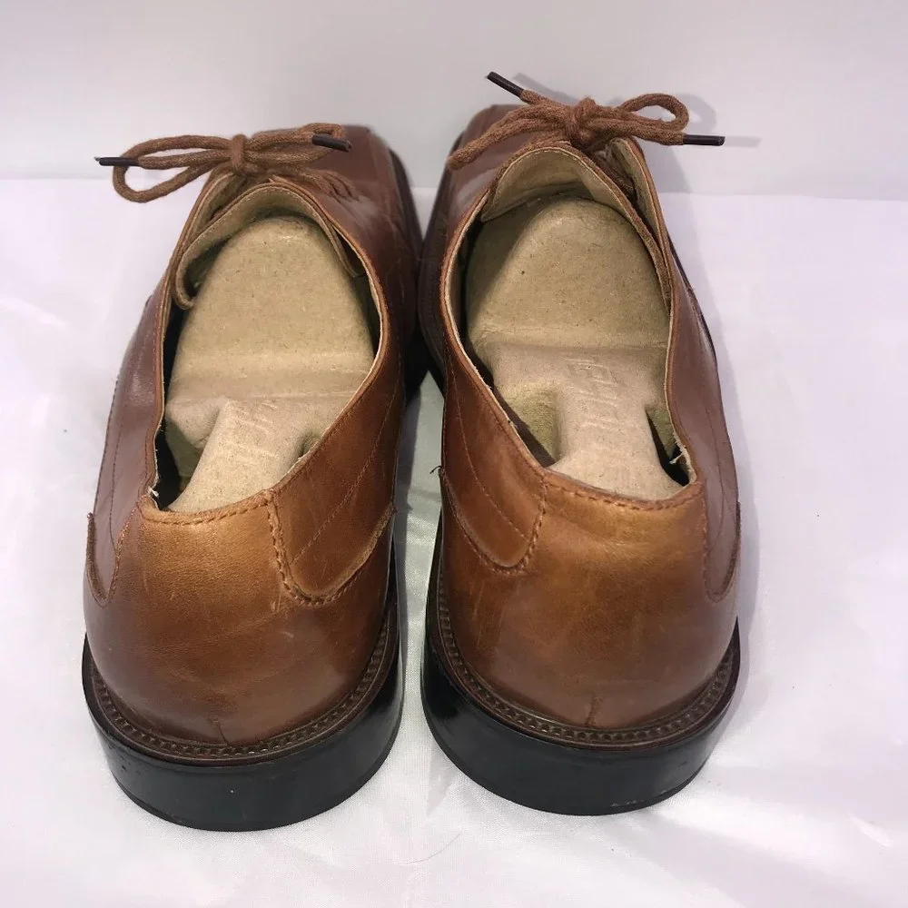 STACY ADAMS BROWN LEATHER DRESS‎ SHOES